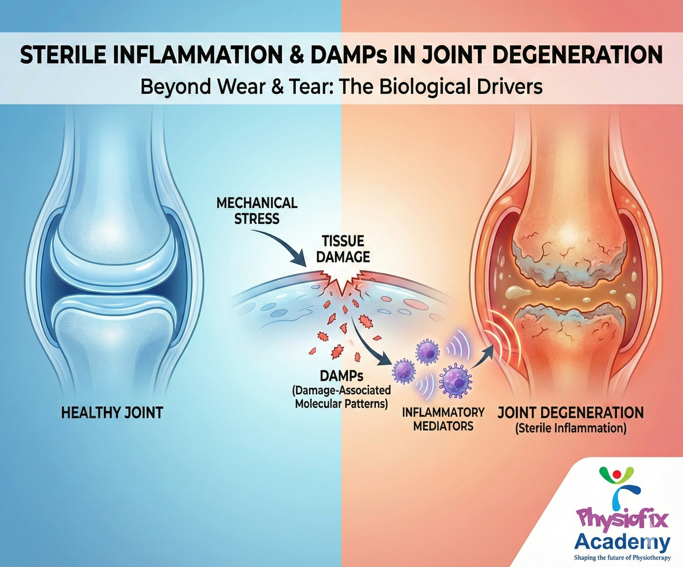 Sterile Inflammation and the Role of DAMPs in Joint Degeneration